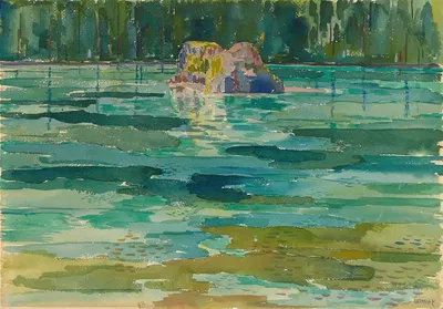 Бадерзее by Вальтер Опхей, 1929 — digital art print download