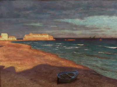 Море by Александр Гиерминьский, 1897 — digital art print download