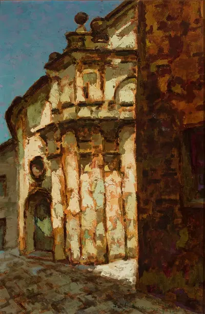 Дом молитвы в Санта-Маргерита by Ян Бохушевич, 1931 — digital art print download