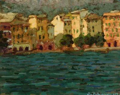 Порт на солнце by Ян Бохушевич, 1932 — digital art print download