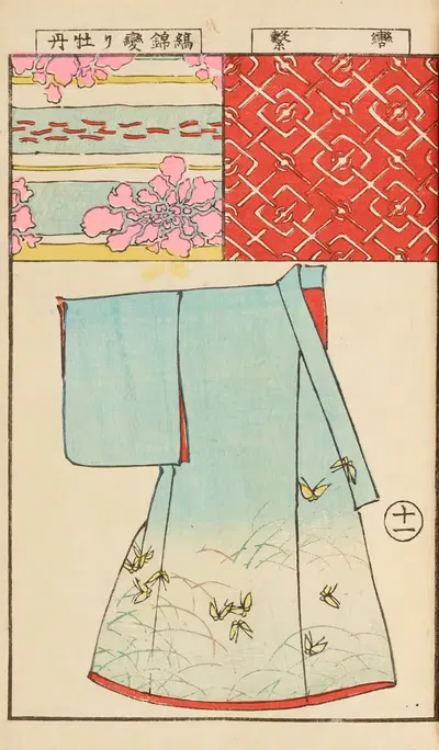 Мойо̄ бицудзу бенран Пл.13 by Хиронобу Асай, 1893 — digital art print download