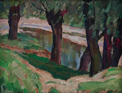 Деревья (Лиманова) by Казимир Стжеминьский, 1937 — digital art print download