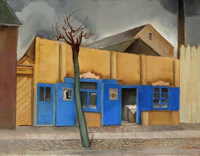 Small shops by Michał Rouba, 1932 — digital art print download