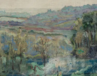 Пейзаж by Болеслав Чарковский, 1912 — digital art print download