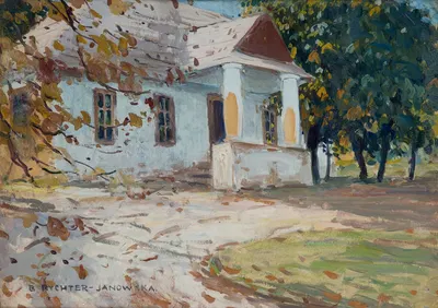 Маленькое поместье by Бронислава Яновская-Рихтер — digital art print download