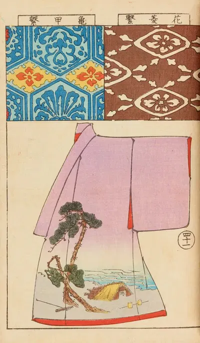 Мойо̄ бицюцу бенран Пл.43 by Хиронобу Асай, 1893 — digital art print download