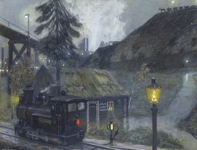 An der Grube by Hans Baluschek — digital art print download
