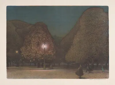 Первые почки by Хайн Рат, 1910 — digital art print download