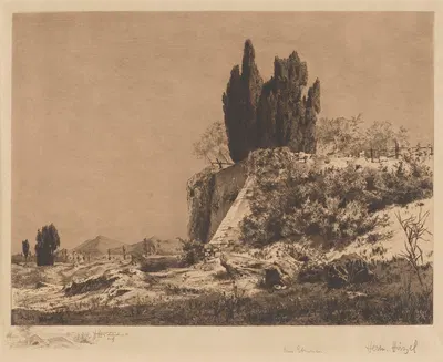 Из Этрурии by Герман Хирцель, 1894 — digital art print download