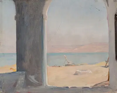 Мертвое море. Из путешествия в Палестину by Ян Чянглиньский, 1901 — digital art print download