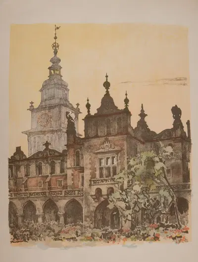 Сукеннице by Ян Канты Гумовский, 1929 — digital art print download