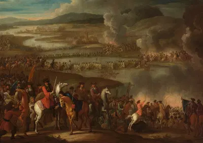 A battle scene by Jan Peter van Bredael II — digital art print download