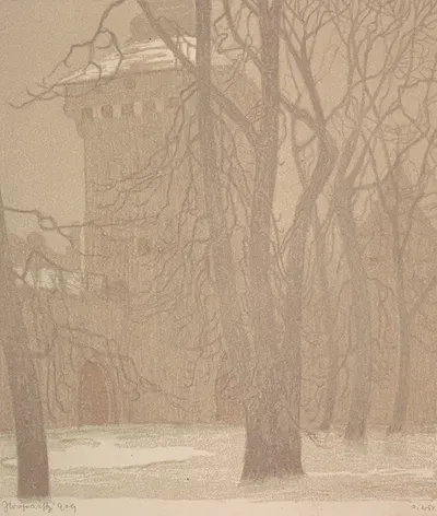 Башни by Ян Войнарский, 1909 — digital art print download