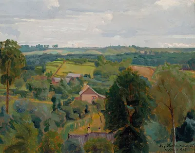 Пейзаж из Вильнюса by Марцин Евгений Казимировский, 1912 — digital art print download