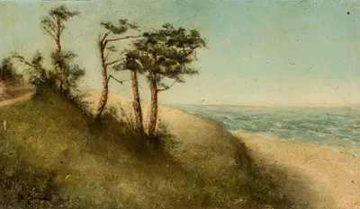 Сосны у моря by Мари Ибсен Йенсен — digital art print download