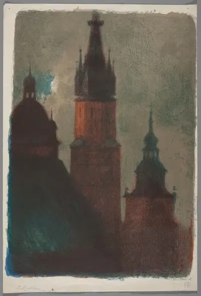 Тема из Кракова by Тадеуш Рихтер, 1905 — digital art print download