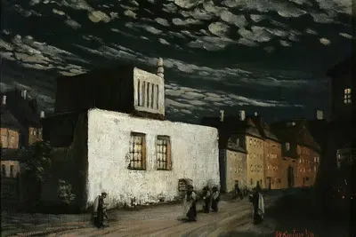 Синагога by Вацлав Юзеф Кониушко, 1883 — digital art print download