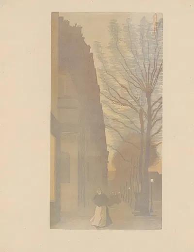 Avenue de Villiers (Paris) by Amédée Joyau, 1900 — digital art print download