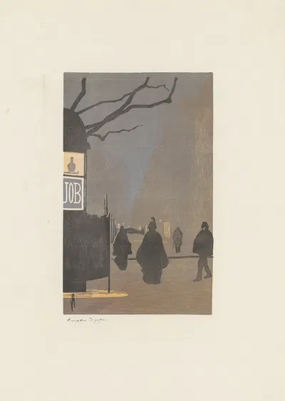 Boulevard Malesherbes by Amédée Joyau, 1899 — digital art print download