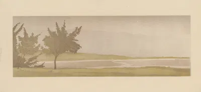 Crépuscule dans les Karpathes. by Amédée Joyau, 1898 — digital art print download
