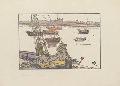 Roscoff, Matinée claire by Amédée Joyau, 1903 — digital art print download
