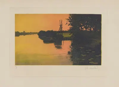 Уаза в Преци by Шарль-Луи Удар, 1901 — digital art print download