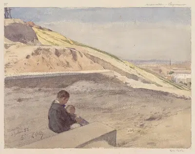 Монмартр – 18-й Монмартр Клиньянкур by Леон-Огюст Отен, 1882 — digital art print download