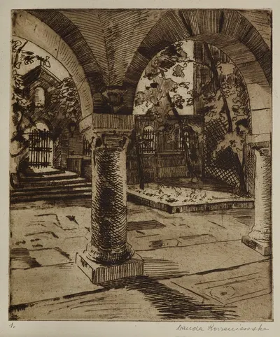 Армянский собор by Ванда Коржениовска, 1917 — digital art print download