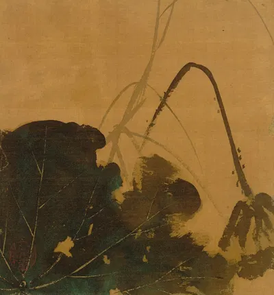 Lotus by Сибата Зэшин, 1847 — digital art print download