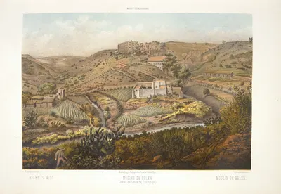 Belen's Mill. by C. Castro, 1869 — digital art print download