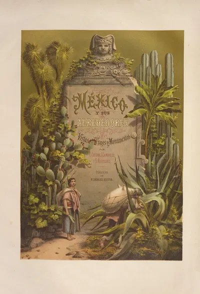 Title page. by C. Castro, 1869 — digital art print download