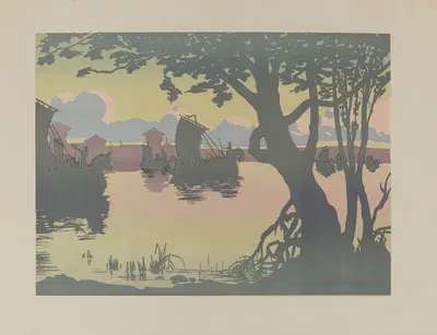 Нормандцы by Анри-Эжен Калло, 1900 — digital art print download