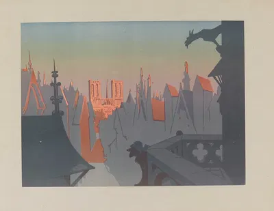 Нотр-Дам by Анри-Эжен Калло, 1900 — digital art print download