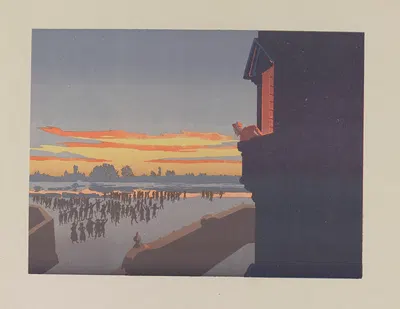 Ля Фронд by Анри-Эжен Калло, 1900 — digital art print download