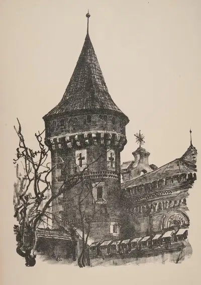 Башня плотника by Ян Канты Гумовский, 1925-1926 — digital art print download