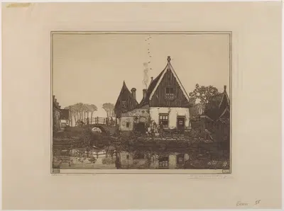 Слуйс, Эдам by Вейнанд Отто Ян Нивенкамп, 1912 — digital art print download