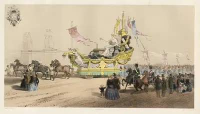 Промышленный вагон из Льежа by Жюль Хельбиг, 1856 — digital art print download