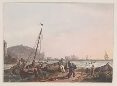Иглы. Остров Уайт by Филип Джеймс де Лутербург, 1805 — digital art print download