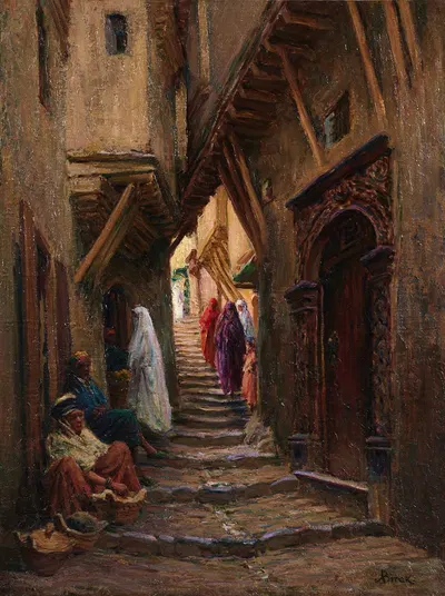 Rue de la Casbah by Alphonse Birck — digital art print download