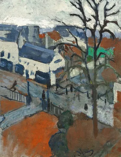 Chatou sous la pluie by André Derain, 1901 — digital art print download