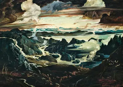 Потоп by Герберт фон Рейль-Ханиш, 1922 — digital art print download