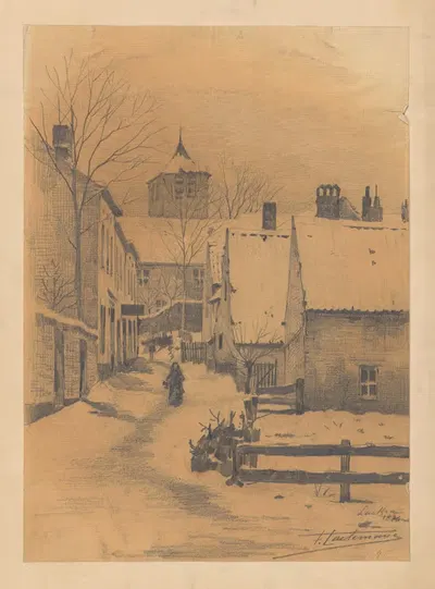 Лакин by Жан-Франсуа Таелеманс, 1886 — digital art print download