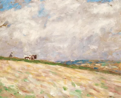 Landscape by Jindrich Prucha, 1909 — digital art print download