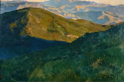 Долина Суммам by Леон Карре, 1939 — digital art print download