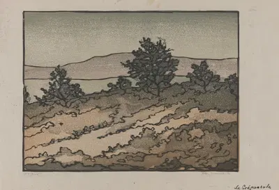 Сумерки by Эндрю Кэй Уомрат, 1930 — digital art print download