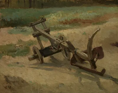 Plough by Anton Mauve, 1886-1888 — digital art print download