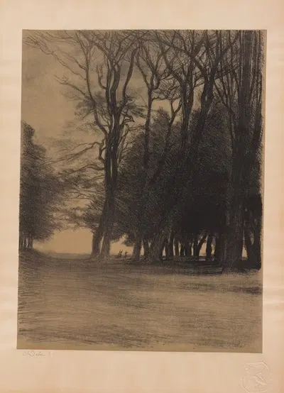 Букет деревьев by Шарль Мари Дюлак, 1894 — digital art print download