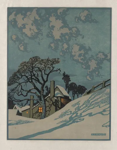 Winter by Sylvan Boxsius — digital art print download
