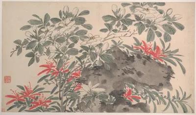 Garden Flowers Pl.03 by Чэнь Чунь, 1540 — digital art print download