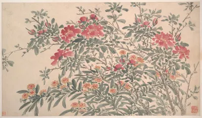Garden Flowers Pl.04 by Чэнь Чунь, 1540 — digital art print download